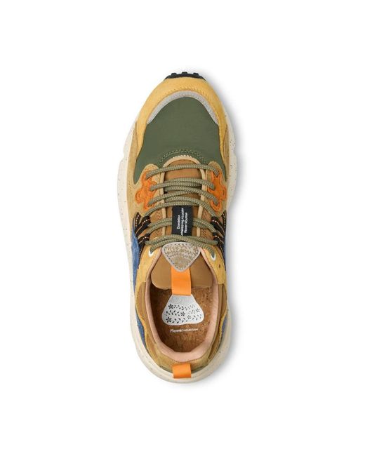 Flower Mountain Blue Sneakers