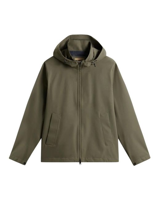 Woolrich Green Light Jackets for men