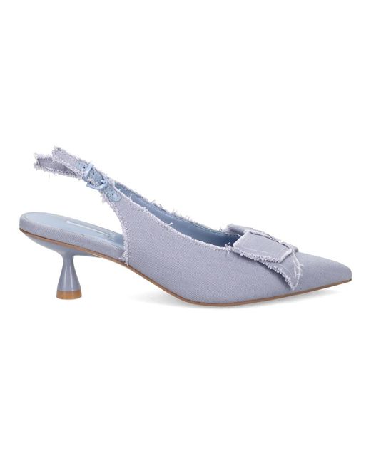 Jeannot Blue Klare Blaue Absatzsandale