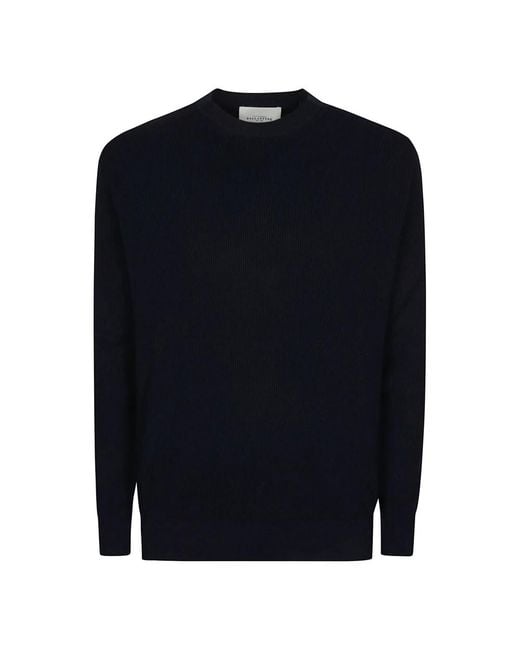 Ballantyne Blue Round-Neck Knitwear for men