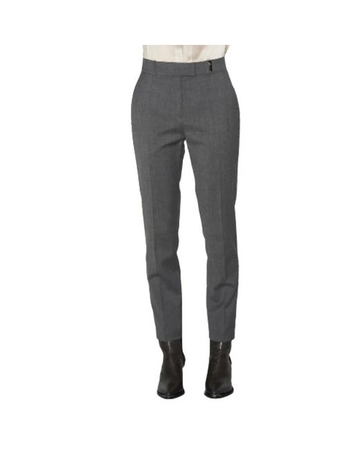 Slim-Fit Trousers Barbara Bui de color Gray