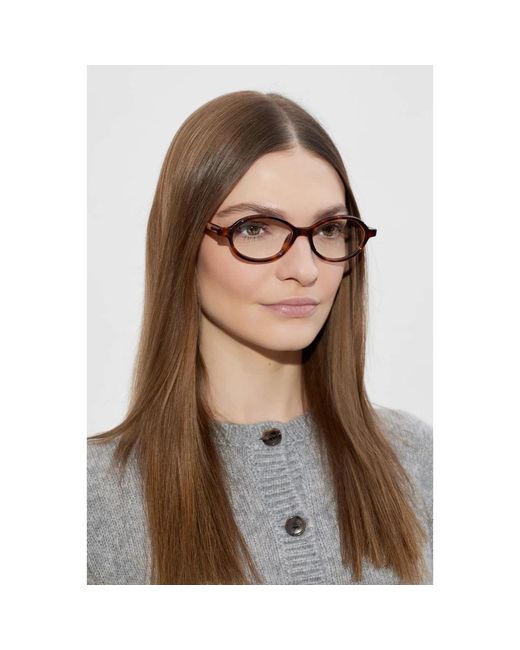 Glasses di Jacquemus in Metallic