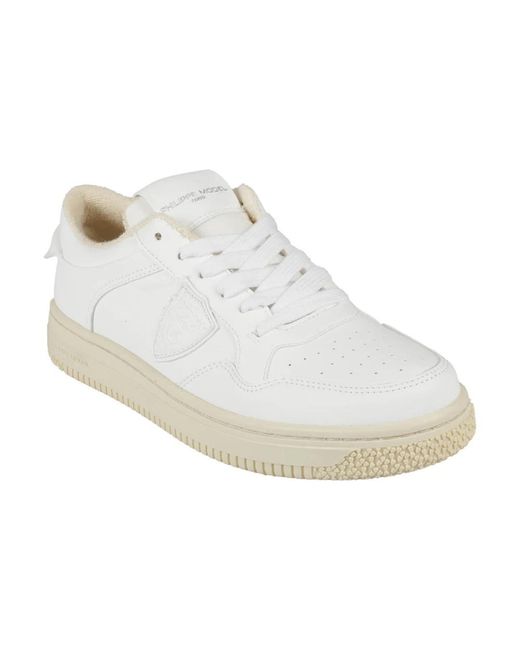 Philippe Model White Sneakers