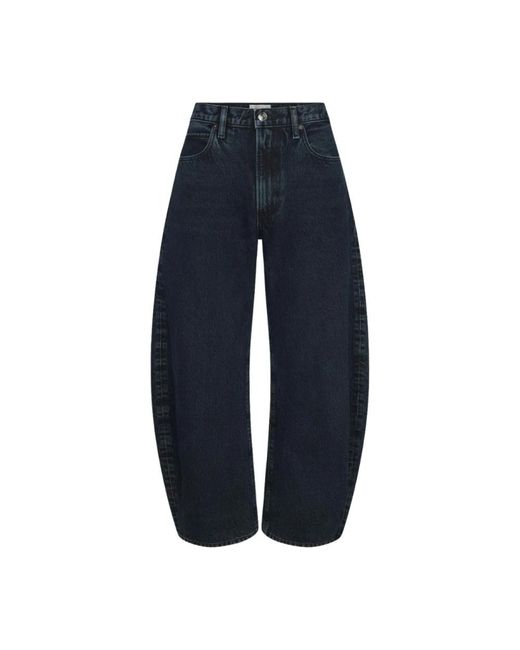 FRAME Blue Loose-Fit Jeans