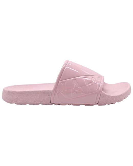 Sneakers rosa pallido di Napapijri in Pink