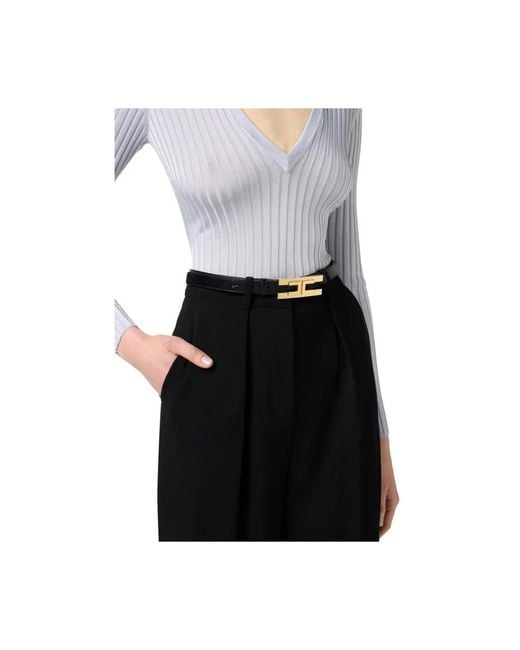 Elisabetta Franchi Black Belts