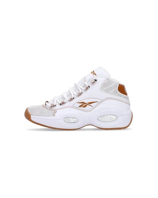 Reebok White Sneakers for men