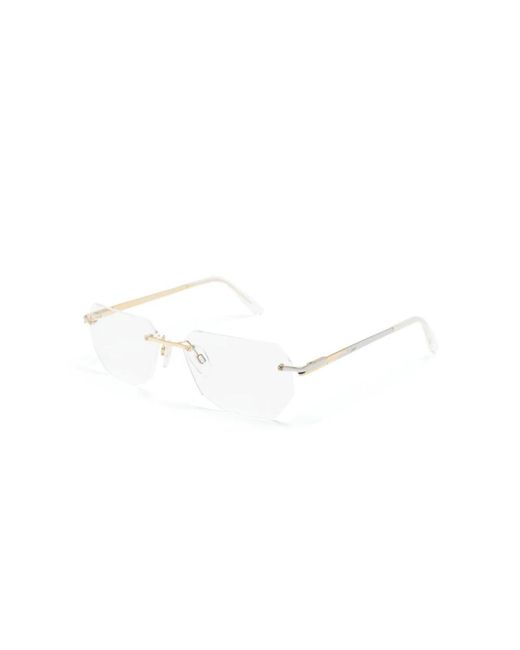 Cazal White Glasses
