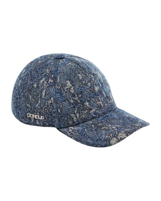 Dondup Denim Baseball Cap in Blue für Herren