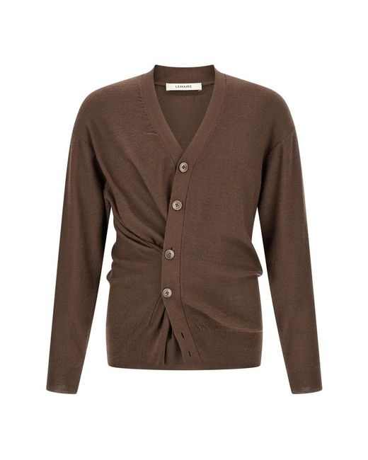 Lemaire Brown Cardigans for men