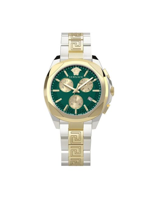 Versace Chrono Lady Chronograph in het Metallic