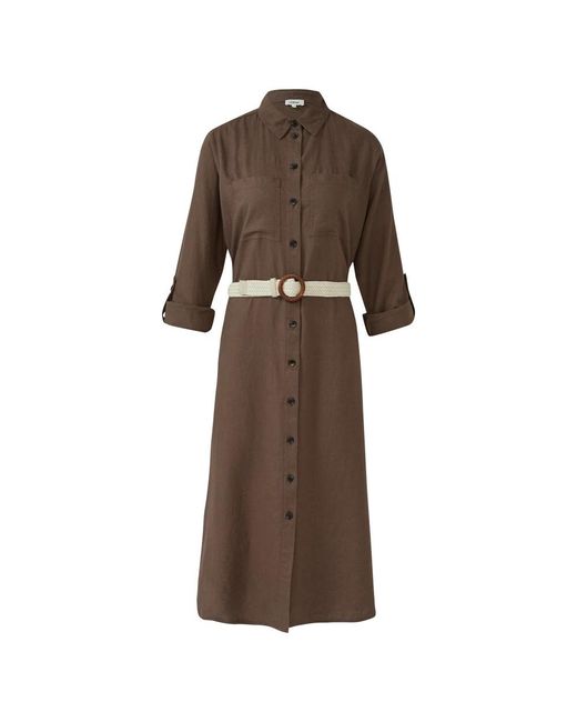 Shirt Dresses S.oliver de color Brown
