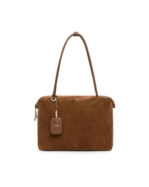 Max Mara Brown Shoulder Bags