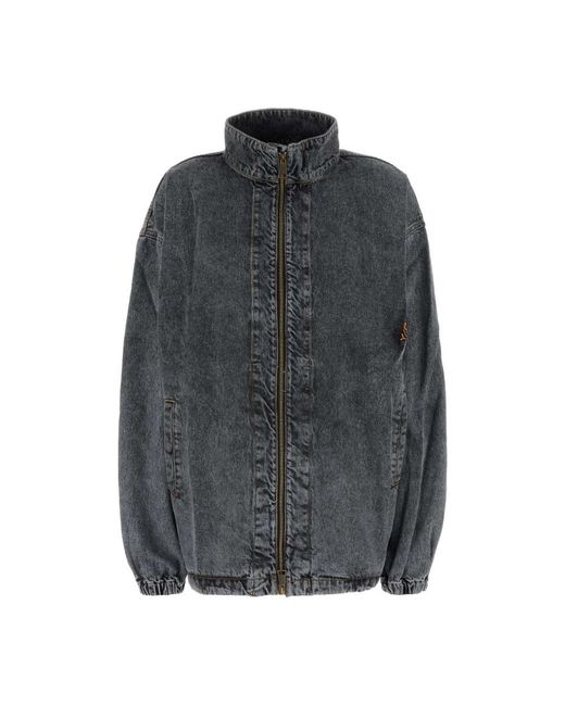 Y. Project Gray Denim Jackets