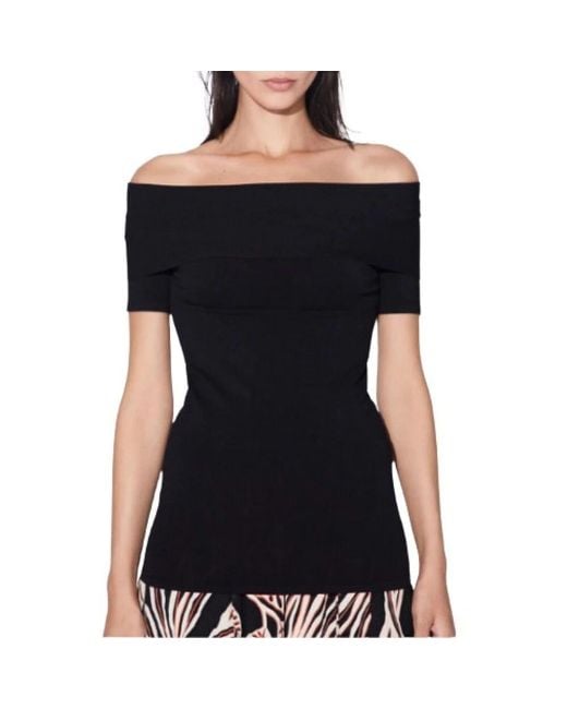 Barbara Bui Black Round-Neck Knitwear