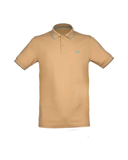 Sun 68 Natural Polo Shirts for men