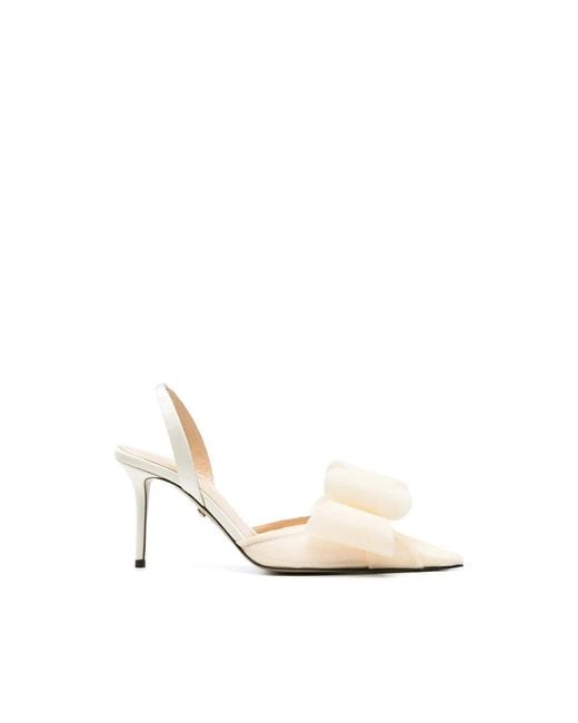 Mach & Mach White Neutrals Shoes