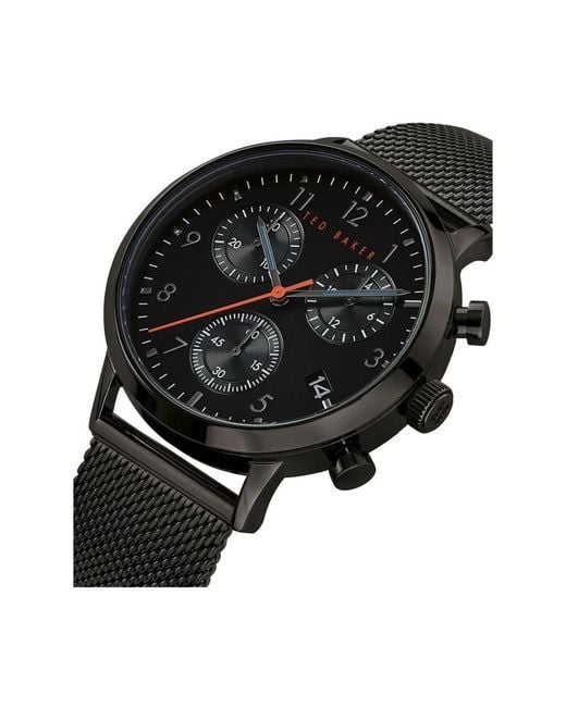 Ted Baker Cosmop Watch in Black für Herren