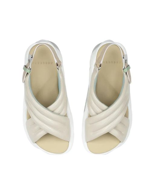 Flat Sandals 4Ccccees en coloris White