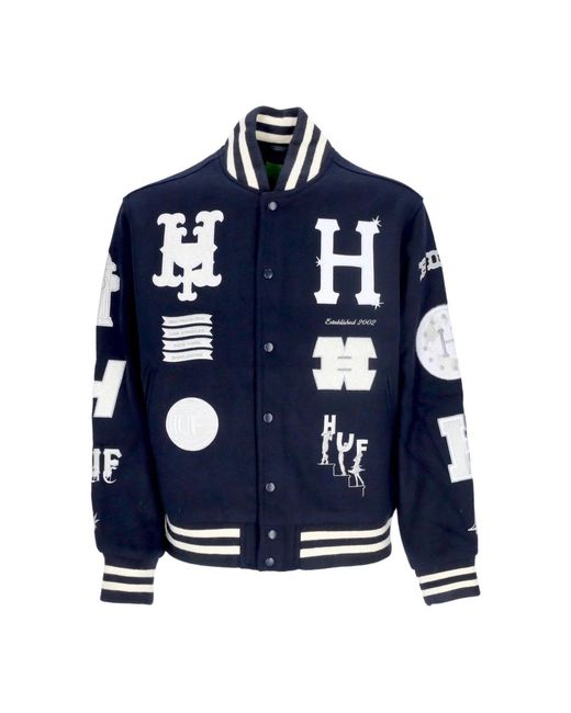 Bomber Jackets Huf de hombre de color Blue