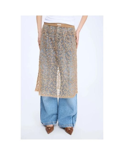Munthe Natural Midi Skirts
