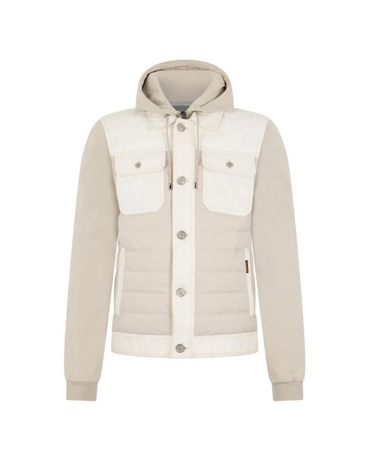 Moorer White Winter Jackets for men