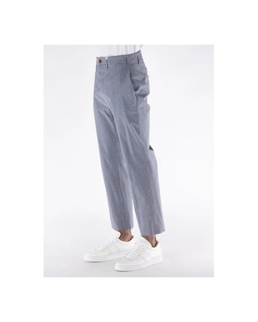 Vivienne Westwood Blue Cropped Trousers for men