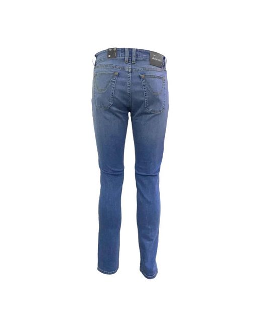 Jeckerson Blue Slim-Fit Jeans for men