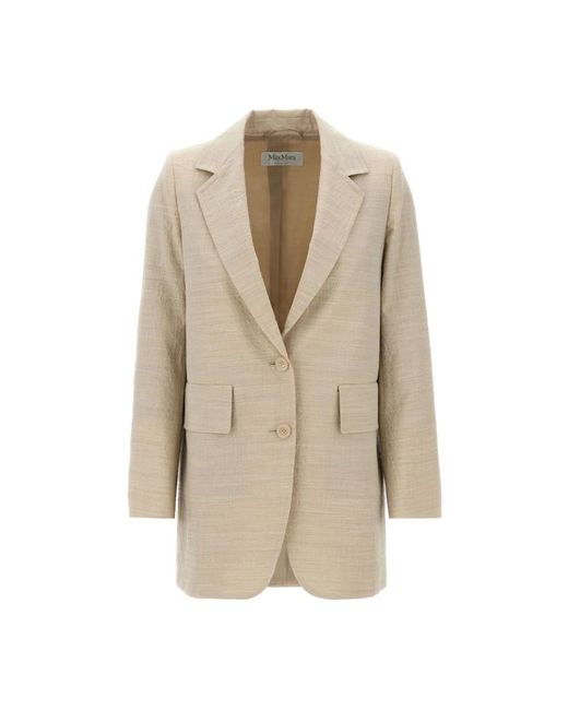 Blazers Max Mara de color Natural