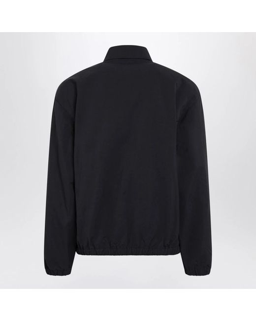 Prada Blouson Van Technische Stof in het Black voor heren