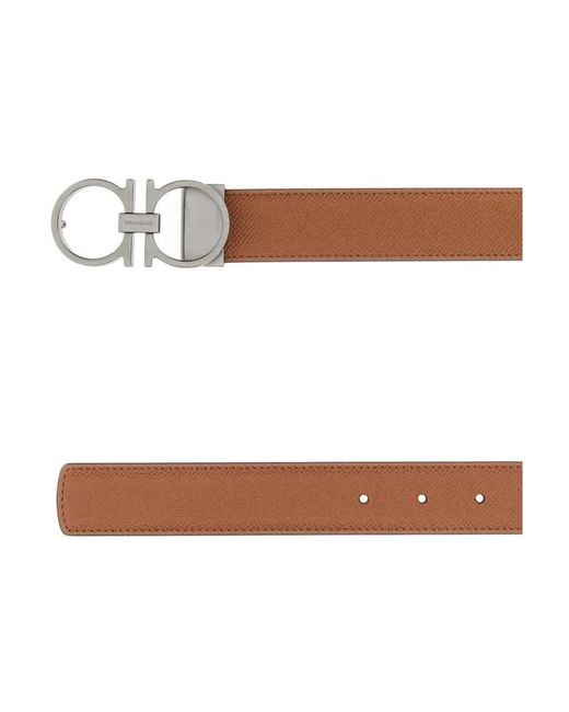 Ferragamo Brown Belts for men