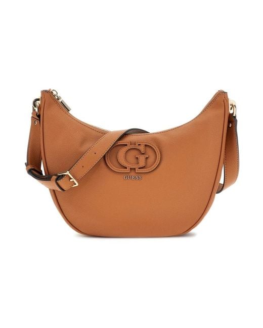 Guess Brown Shoulder Bags