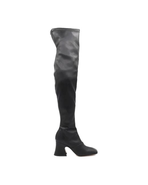 Chloé Black Over-The-Knee Boots