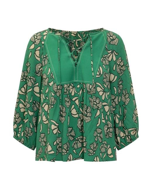Ba&sh Green Blouses