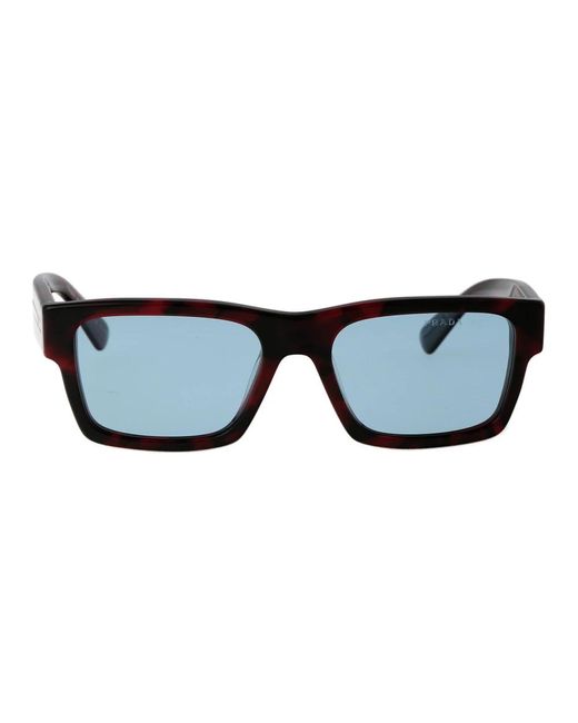 Prada Stylische sonnenbrille mit einzigartigem design in Blue für Herren
