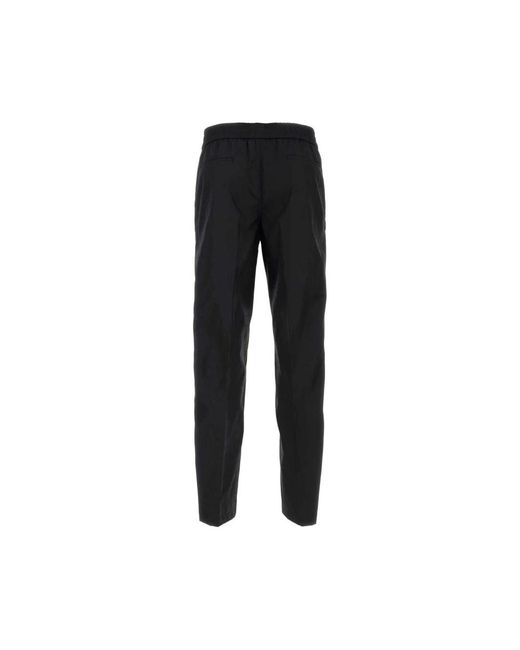 Valentino Garavani Black Slim-Fit Trousers for men