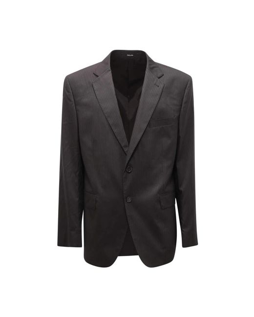 Paoloni Black Blazers for men