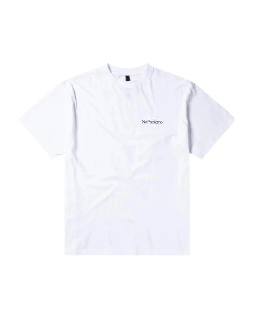 No Problemo White T-Shirts for men