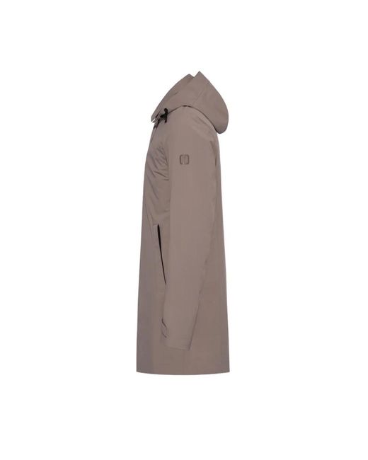 DUNO Brown Parkas for men