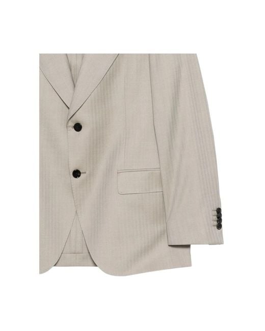 Gabriele Pasini Natural Single Breasted Suits for men