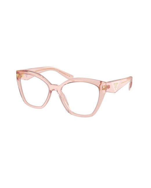 Glasses Prada de color Pink