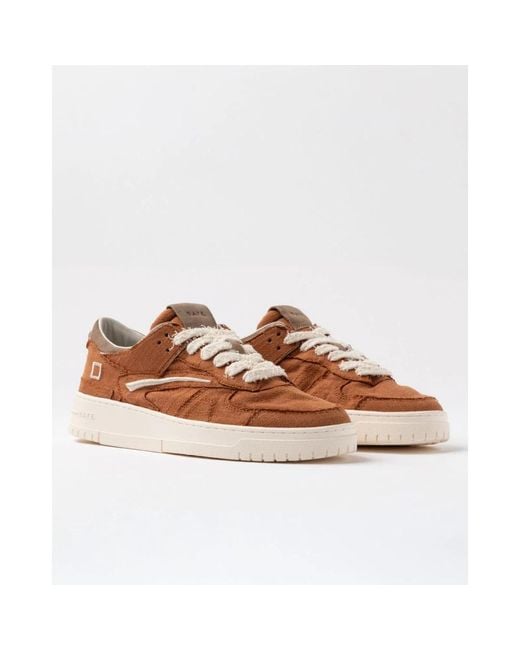 Date Brown Sneakers for men