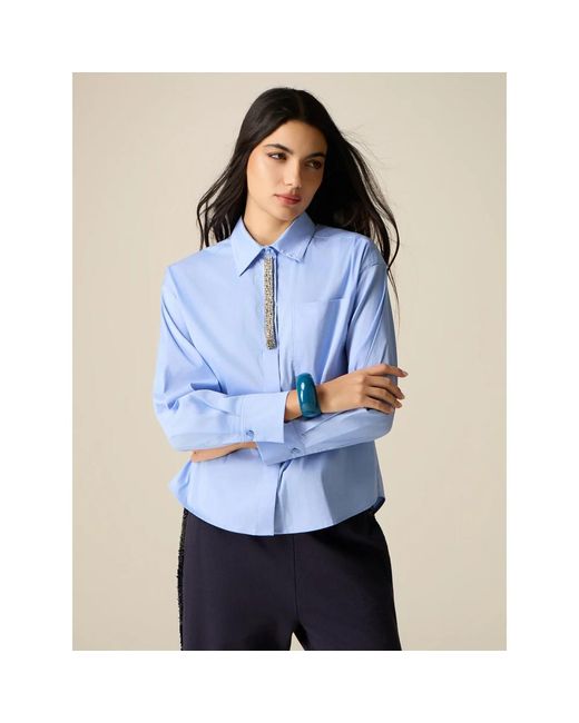 Shirts Oltre de color Blue