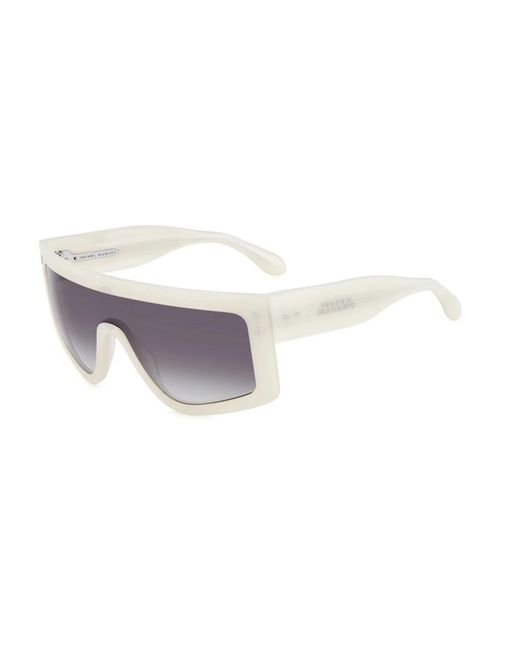 Isabel Marant White Sunglasses