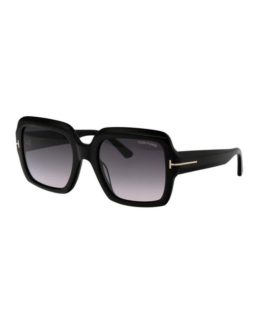Tom Ford Black Stylische kaya sonnenbrille für den sommer