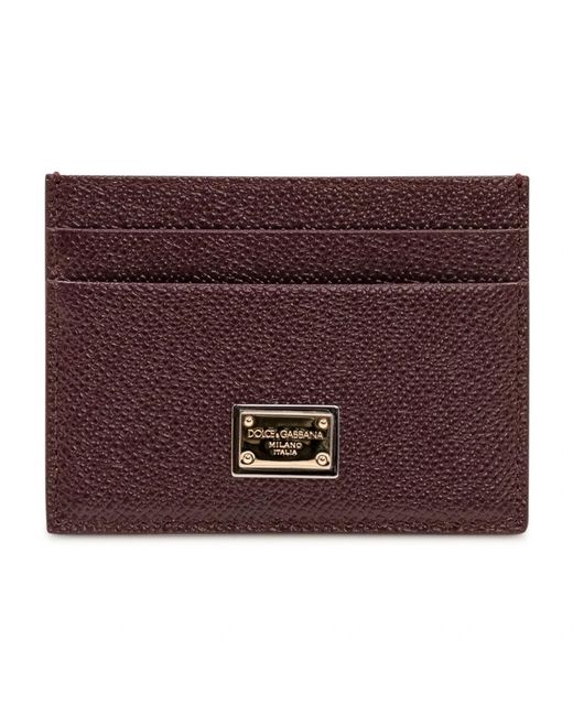 Dolce & Gabbana Purple Wallets & Cardholders