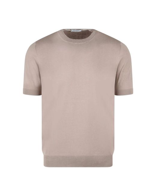 Paolo Pecora Gray T-Shirts for men