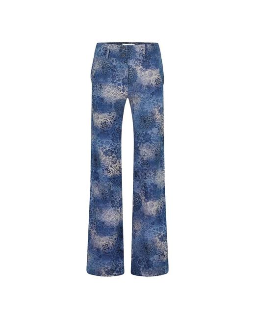 Wide trousers Jane Lushka de color Blue