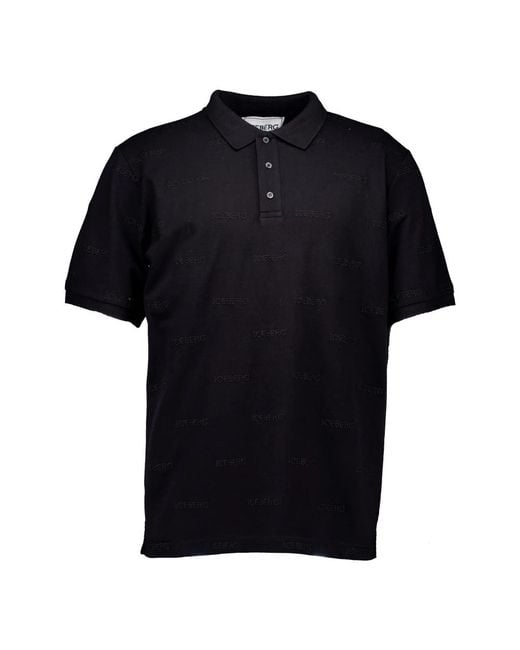 Iceberg Black Polo Shirts for men