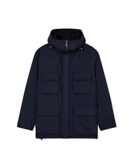 Armani Blue Winter Jackets for men